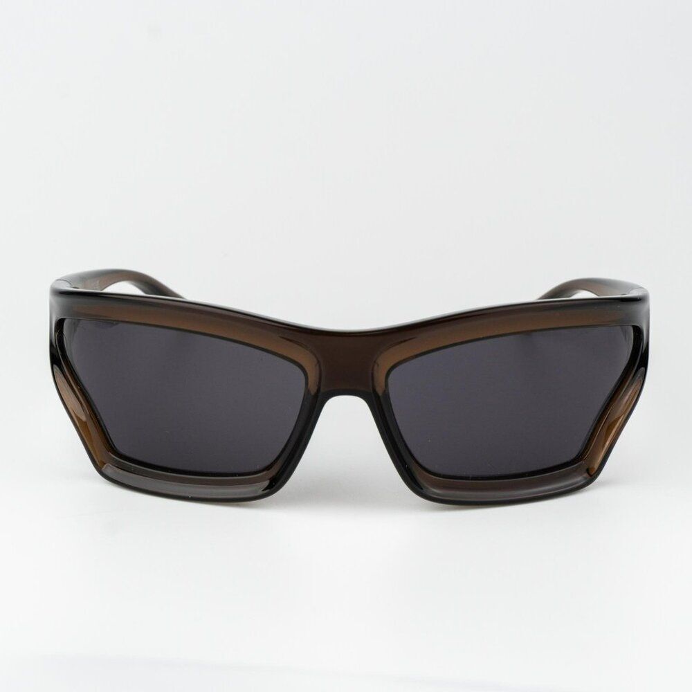 Loewe SIGNATURE Men Sunglasses Brown Grey Mask LW40143U 47A BRAND NEW